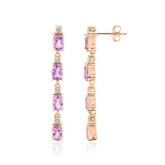 Orecchini in argento con Ametista