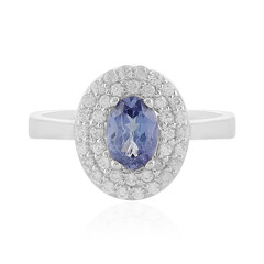 Anello in argento con Tanzanite