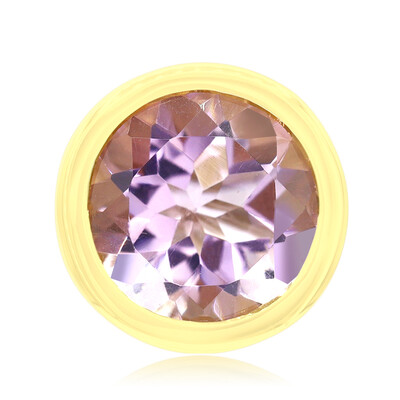 Ciondolo in argento con Ametista Rose de France (MONOSONO COLLECTION)