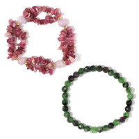 Bracciale con Tormalina Rosa Nigeriana
