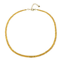 Collana in argento con Berillo Giallo