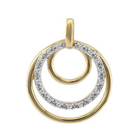 Ciondolo in argento con Diamante SI1 (G)