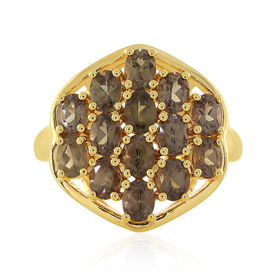 Anello in argento con Granato Cangiante