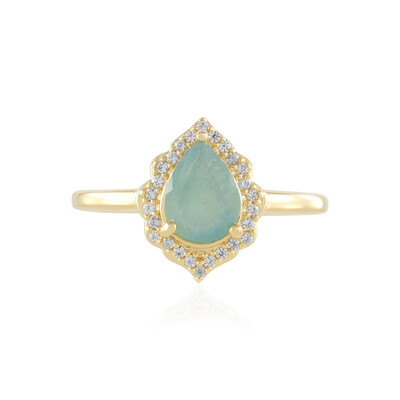Anello in argento con Grandidierite