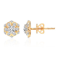 Orecchini in oro con Diamante SI1 (G)