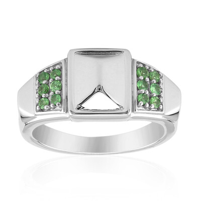 Anello in argento con Tsavorite del Kenya (Remy Rotenier)