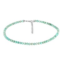 Collana in argento con Amazzonite