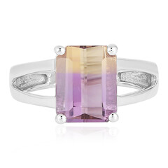 Anello in argento con Ametrina