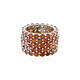 Anello in argento con Zircone Rosa