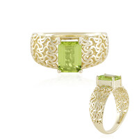 Anello in oro con Peridoto (Ornaments by de Melo)