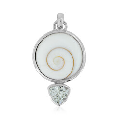 Ciondolo in argento con Occhio di Shiva