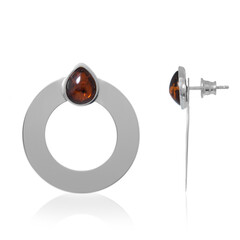 Orecchini in argento con Ambra Baltica