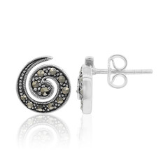 Orecchini in argento con Marcassite