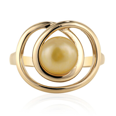 Anello in argento con Perla di Acqua Dolce (TPC)