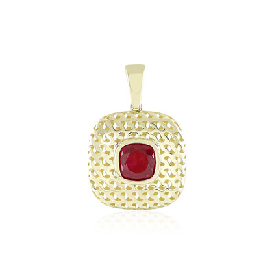 Ciondolo in oro con Rubino del Madagascar (Ornaments by de Melo)
