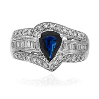 Anello in oro con Zaffiro Ceylon (CIRARI)