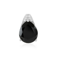 Ciondolo in argento con Onice Nero