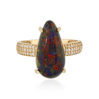 Anello in oro con Opale Matrice Andamooka (AMAYANI)