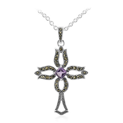 Collana in argento con Ametista