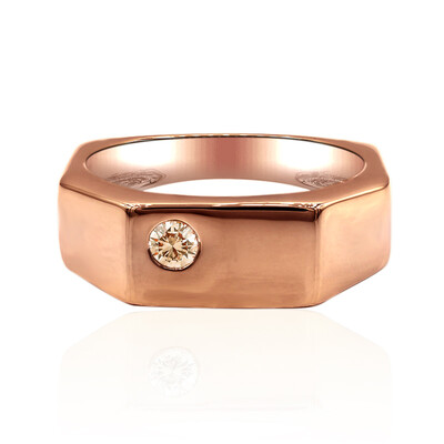 Anello in oro con Diamante Rose de France SI1 di Argyle (Annette)