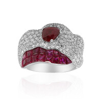 Anello in oro con Rubino della Birmania (Estée Collection)