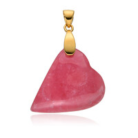 Ciondolo in argento con Rodocrosite