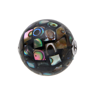 Ciondolo in argento con Conchiglia Abalone (MONOSONO COLLECTION)