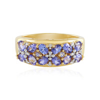 Anello in argento con Tanzanite