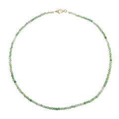 Collana in argento con Tsavorite