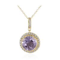 Collana in argento con Ametista Boliviana