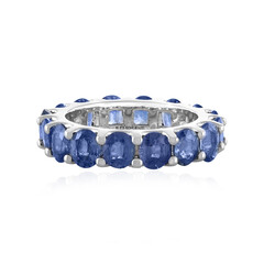 Anello in argento con Zaffiro Blu