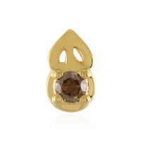 Ciondolo in argento con Diamante Champagne I3