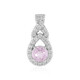 Ciondolo in argento con Kunzite