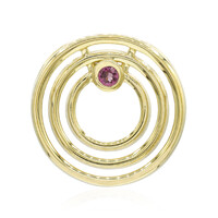 Ciondolo in argento con Rodolite
