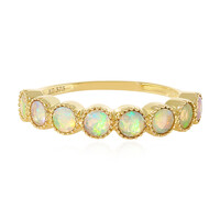 Anello in oro con Opale di Welo