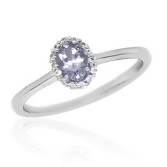 Anello in argento con Tanzanite (non riscaldata)