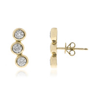 Orecchini in oro con Diamante I1 (H) (CIRARI)