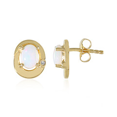 Orecchini in argento con Opale di Welo