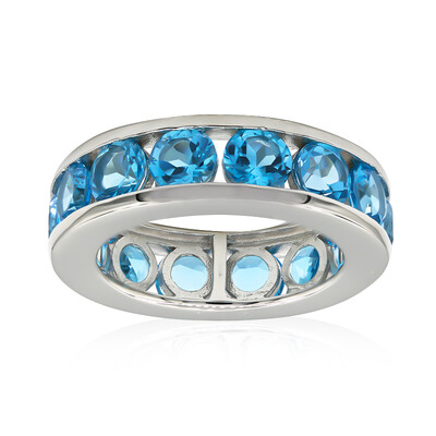 Anello in argento con Topazio Marambaia