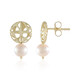 Orecchini in oro con Perla di Acqua Dolce (Ornaments by de Melo)