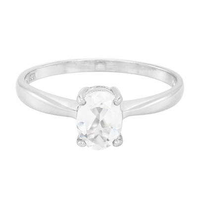 Anello in argento con Berillo Himalayano
