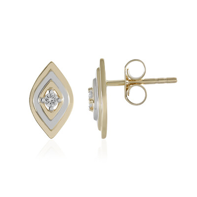 Orecchini in oro con Diamante SI1 (H)
