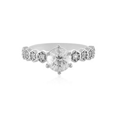 Anello in argento con Zircone