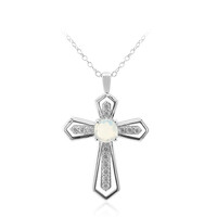 Collana in argento con Opale di Welo