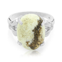 Anello in argento con Magnesite