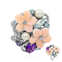 Anello in argento con Madreperla