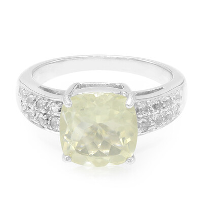 Anello in argento con Ortoclasio