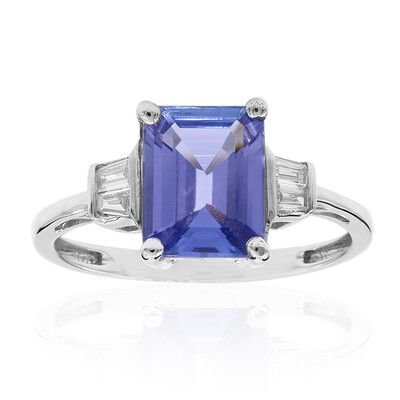 Anello in oro con Tanzanite AAA (CIRARI)