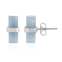 Orecchini in argento con Acquamarina