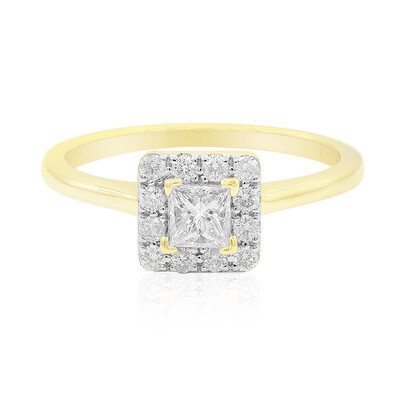 Anello in oro con Diamante SI1 (G) (Annette)
